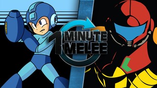 One Minute Melee - Samus Aran vs Mega Man (Nintendo vs Capcom)