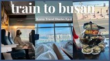 |Korea Travel Diaries Ep.4 🚆🌊| Train to Busan, Park Hyatt Suite Room- Weekend Getaway!