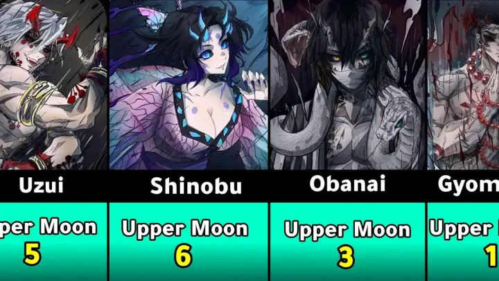 Upper moons. Demon Slayer Demons Upper Moon. Demon Slayer Upper Moon 1. All Upper Moons.