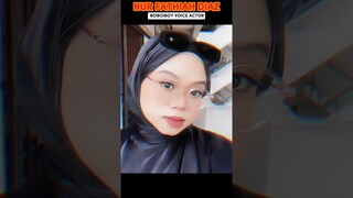 NUR FATHIAH DIAZ PELAKON SUARA BOBOIBOY😎 #boboiboy #windara #boboiboywindara #voiceactor #shorts