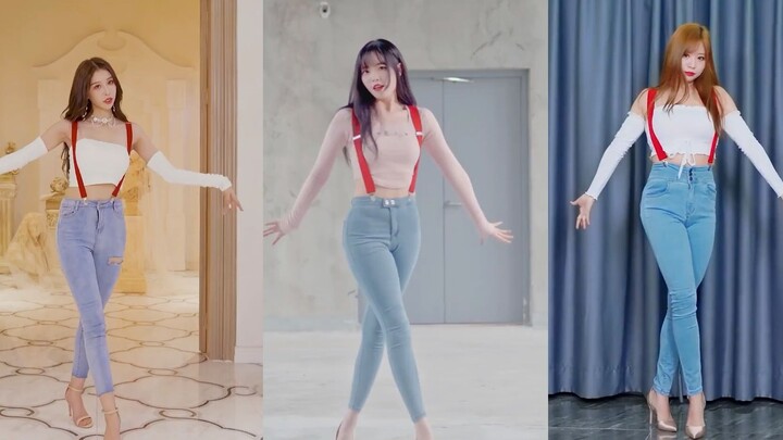 Girl's day three people on the same screen clip [strap jeans version]