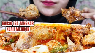 ASMR BAKSO IGA TANGKAR KUAH MERCON ULUL ASMR MUKBANG INDONESIA