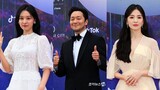 KIM JIWON SONG HYEKYO & SON SUKKU AT BAEKSANG AWARDS RED CARPET 2023