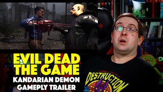 REACTION! Evil Dead: The Game Kandarian Demon Gameplay Trailer - Video Game 2022