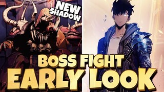 EARLY LOOK *NEW SHADOW* KARGALGAN BOSS FIGHT - Solo Leveling Arise