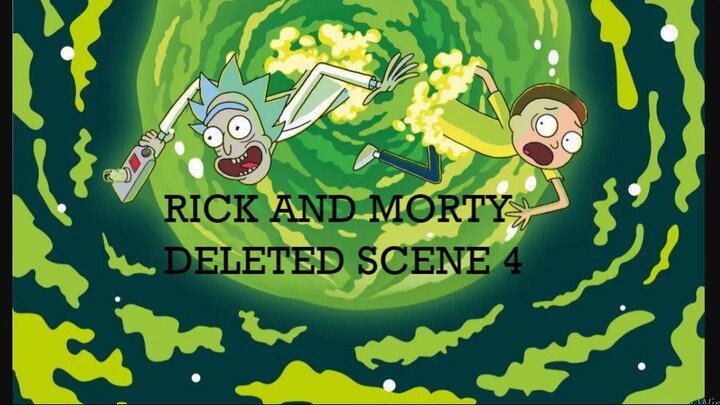 INTERDIMENTIONAL DIMENTIONAL TV RICK AND MORTY DELETED SCENE