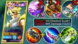 HYPER YIN VS HYPER ROGER | YIN NEW ONESHOT BUILD AND EMBLEM 2023 | MOBILE LEGENDS