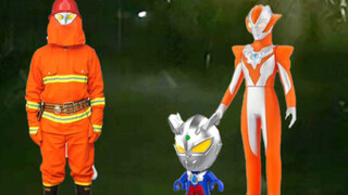 Children's Enlightenment Early Education Toy Video: Little Ciro Ultraman understands that he must es