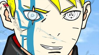 Borushiki tunjukan kekuatan penuh kepada Zenaku - Boruto Two Blue Vortex 600