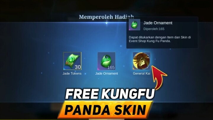 GET GUARENTEED FREE KUNG FU PANDA SKIN ON 10 DRAWS | NEW EVENT MLBB