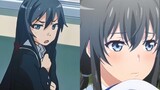 Yukino Hachiman who met for the first time VS Yukino Hachiman after falling in love
