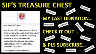 BIG CAT SCAM: SIF'S TREASURE CHEST