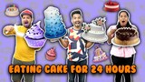 Eating Cakes For 24 Hours Challenge | Eating Yummy Cakes | Hungry Birds