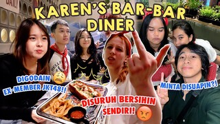 COBAIN MAKAN DI KAREN'S DINER SETELAH DIKRITIK - W/ ANIN & CINDY EX-MEMBER JKT 48