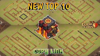NEW TH10 WAR BASE | TROPHY BASE + LINK CLASH OF CLAN