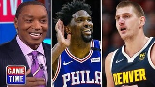 "Embiid or Jokic: Who won the MVP battle 76ers vs Nuggets" - NBA GameTime