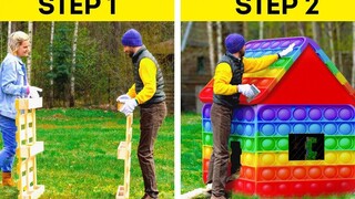 DIY ที่สร้างสรรค์และเคล็ดลับสำหรับสวนหลังบ้านแสนสบายของคุณ