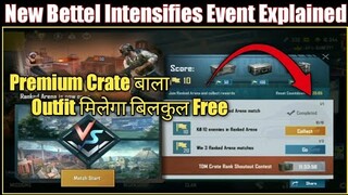 Pubg mobile New Bettel Intensifies  Event Explained | Bettel Intensifies  Event Pubg Mobile