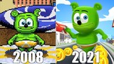 Evolution of Gummy Bear Games [2008-2021]