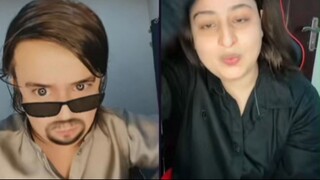 Waseem vs Sumbhal Malik Tiktok Funny Video