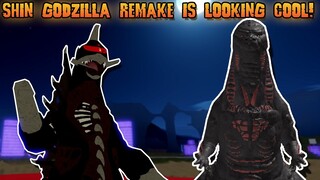 SHIN GODZILLA REMAKE IS LOOKING AWESOME! | Lvling Up Z-Gigan | Roblox Kaiju Universe!