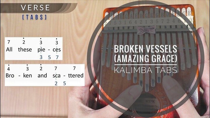 Broken Vessels - Kalimba Tabs and Tutorial