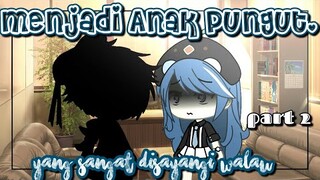 ⊱ ⸾•☁️Menjadi anak pungut yg sangat di sayangi walau..?•₊°🐰gacha life Indonesia • glmm Indonesia 2/4