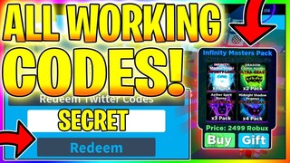 ALL 40 WORKING SECRET CODES! Ninja Legends Roblox December 2021