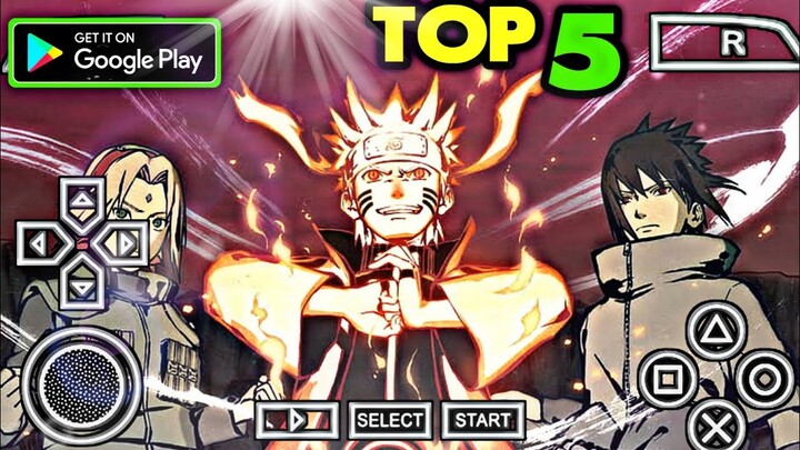 Top 5 Naruto Games For Android | (Offline/Online) | High Graphics | best Naruto Games