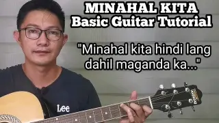 MINAHAL KITA | Basic Guitar Tutorial for Beginners (Tagalog)