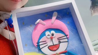 Today's income is 78 yuan. A handmade clay photo frame made by an aunt who is 80% paralyzed. After e