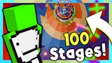 Speedrunning 100 STAGES in Tower of Hell! (as DREAM)