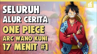 PETUALANGAN DI NEGRI TERISOLASI!! SELURUH ALUR CERITA ONE PIECE ARC WANO KUNI PART 1 | 17 MENIT