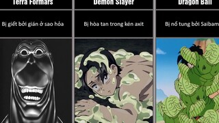 Những cách tồi tệ nhất để chết trong anime [Bí mật Anime]