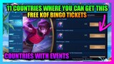All Countries With Latin American Independence Day Event in Mobile Legends | Other MLBB Servers