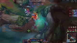 Gankplank tam hợp kiếm bắn tank cực đau trong liên minh huyền thoại #game