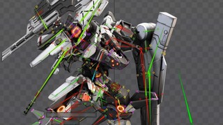 spine mecha deformation animation "devil armor" animation file, cut picture sharing