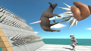 Punch Full of Spikes - Animal Revolt Battle Simulator