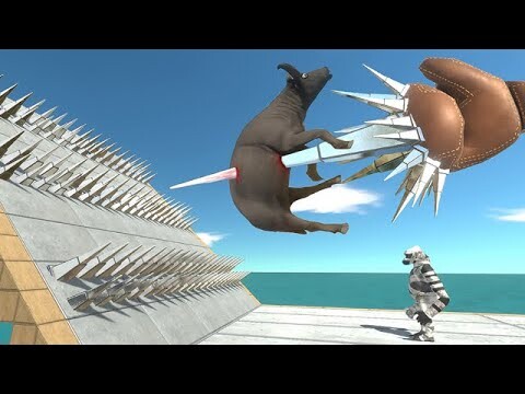 Punch Full of Spikes - Animal Revolt Battle Simulator