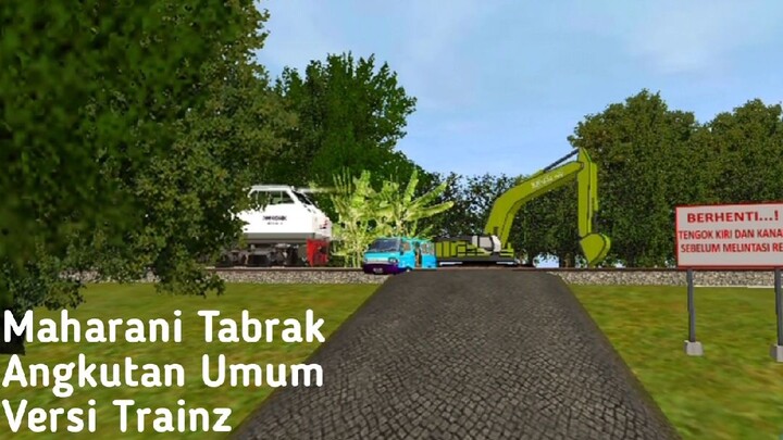 Ka Maharani Tabrak Angkutan Umum di Bojonegoro | Trainz Simulator Android | TSA