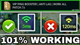 NEW! SCRIPT PING BOOSTER | ANTI LAG | STABLE GREEN PING | WORK ALL PATCH | MOBILE LEGENDS 2020