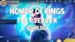 TANPA VPN! CARA DOWNLOAD HONOR OF KINGS VERSI TES SERVER