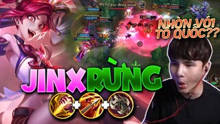 JINX ĐI RỪNG LÊN RÌU MÃNG XÃ LỖI DAME KINH KHỦNG | GẦY BEST LEESIN