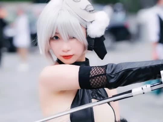 Chengdu comic exhibition 2b Neil mechanical era cos