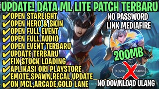 Data ML Lite Full Event 200Mb Terbaru Patch Hero Revamp | ML Lite | Cara Mengatasi Lag & Patah Patah