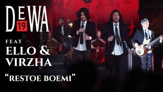 Dewa 19 feat Ello & Virzha - Restoe Boemi Live @JIS (Clear Sound)