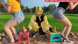 Cười Bể Bụng Với Ngộ Không Ăn Hại Và Gái Xinh - Phần 85 | Top  New Funny 😂 😂 Comedy Videos 2020