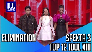 ELIMINATION IN RESULT SPEKTA SHOW 3 INDONESIAN IDOL XIII