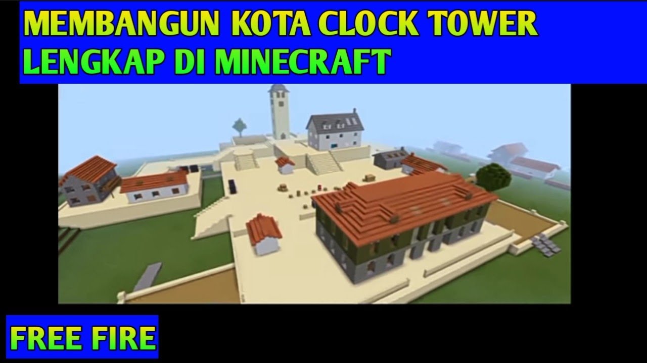 FreeFire Map For Minecraft PE - New [DOWNLOAD] Minecraft Map