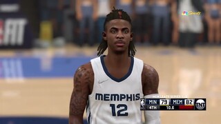 Final 3:26 WILD ENDING I Minnesota Timberwolves vs Memphis Grizzlies I Game 2 NBA Playoffs I NBA2K22